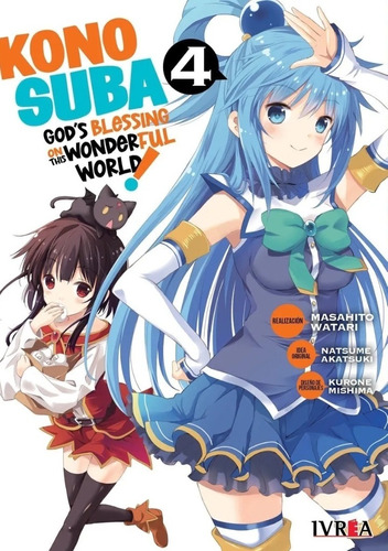 Manga, Konosuba! Vol. 4 / Ivrea
