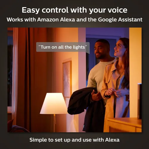 Bombilla Led Philips Hue Smart 100w A21 Blanca Y Color 1600l