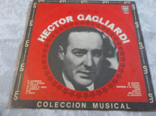 Hector Gagliardi - El Recitado - Lp Vinilo 