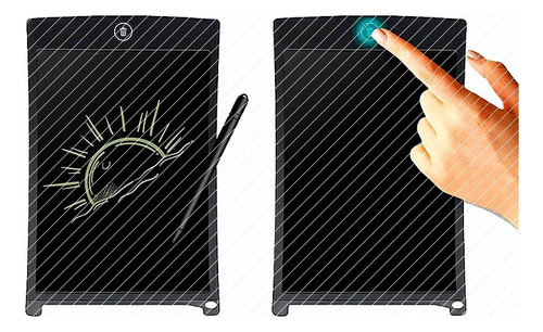 Pizarron Mágico Para Niños Tableta Escritura Lcd 8,5 Pulgada Color Negro