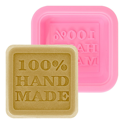 100% Hand Made Molde Cuadrado De Silicon Velas Artesanales