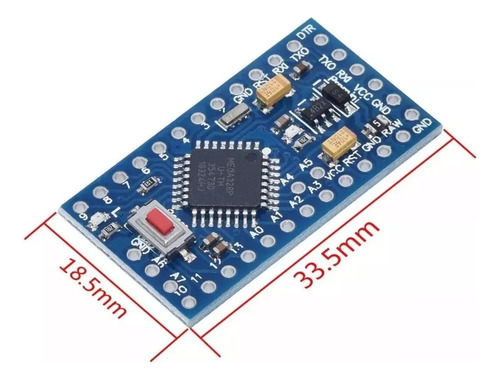 Arduino Pro Mini 5v 16mhz Atmega328 + Programador Usb A Ttl