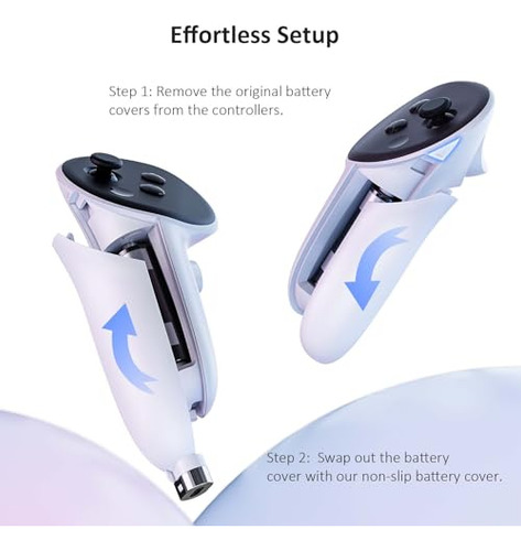 Kit De Nexigo Para Oculus Quest 2/3, Base De Carga Con Luz L