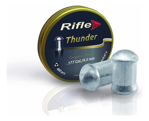 Rifle Ammunition Chumbo Cal. 4.5  Field Thunder X 400