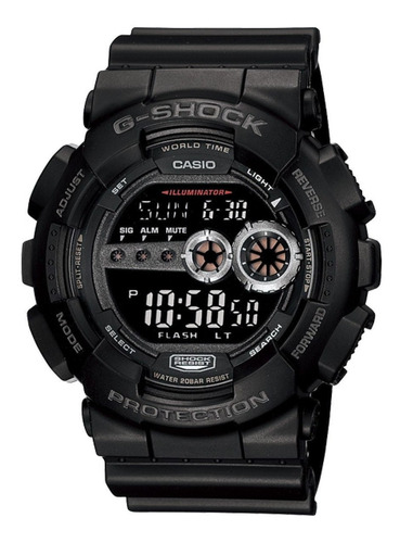 Reloj Casio G-shock Militar Táctico Negro Gd-100