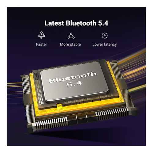 Adaptador Bluetooth Ugreen Usb 54 Para Pc, Plug & Play Para
