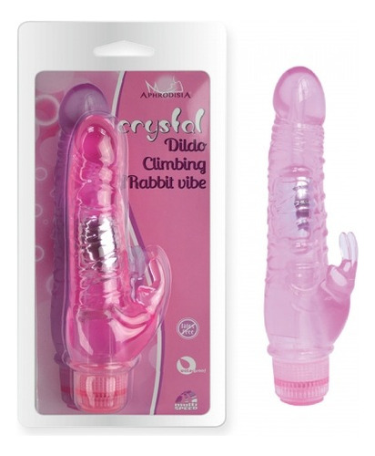 Vibrador Aphrodisia Crystal Jelly Rabbit Massager