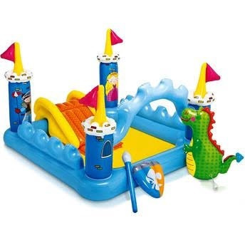 Piscina  Playground Castelo Da Fantasia 178 Li