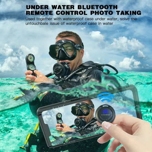 I Botón De Control Remoto Bluetooth A Prueba De Agua