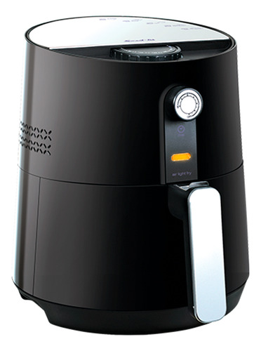 Freidora De Aire Smart Tek Air Fryer Sin Aceite 1300w Negro