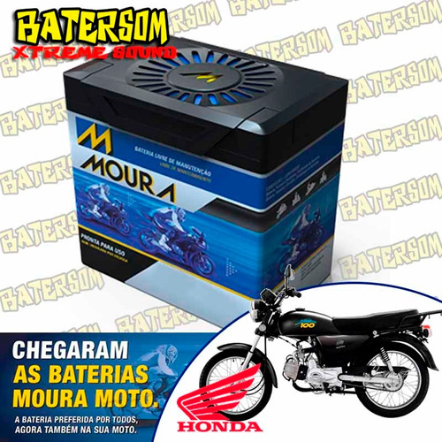 Bateria Moura Moto 5ah Sundown Hunter 90cc