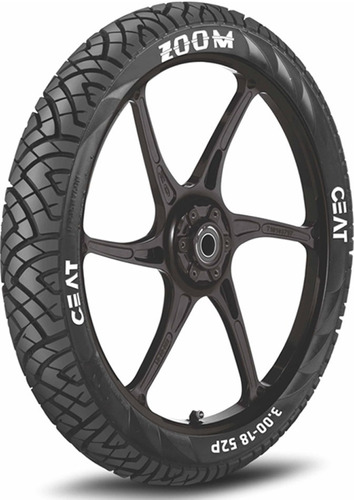 Llanta Ceat 120/80-17 Zoom Tl  Made India 