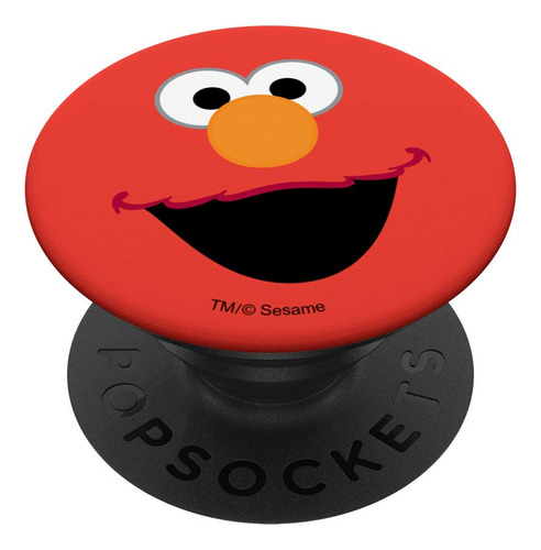 Plaza Sesamo Elmo Cara Popsockets Popgrip Intercambiable