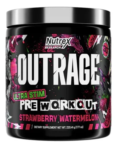 Outrage Nutrex Pre-entreno Polv - Unidad a $114900