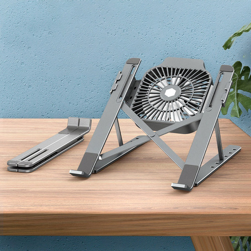 Imagen 2 de 5 de Soporte Para Portátil Laptops Tablets 100% Aluminio