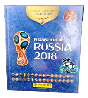 Álbum Pasta Dura Rusia 2018 Vacio Versión Colombia Panini