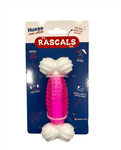 Juguete Perros Mordillo Cachorros Dental Hueso Rascals