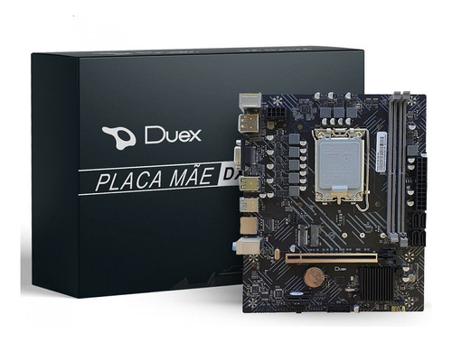 Placa Mae Lga 1700 H610 Ddr4 Gigabit Duex