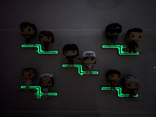 Organizador Flotante Display Shelts Para Funko Pop, 5 Unidad