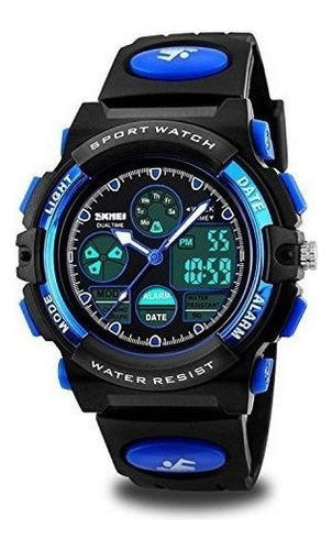 Reloj Digital Deportivo Para Ninos Reloj De Pulsera Analogi