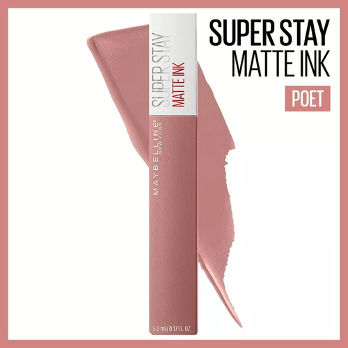 Labial Líquido Maybelline New York Superstay Matte Ink 60 Poet