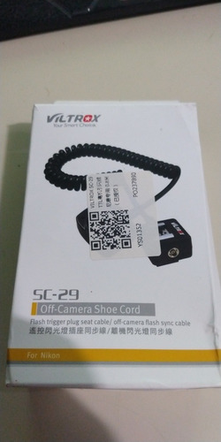 Nikon Ttl Off-camera Flash Sync Cabo De Extensão Para Nikon