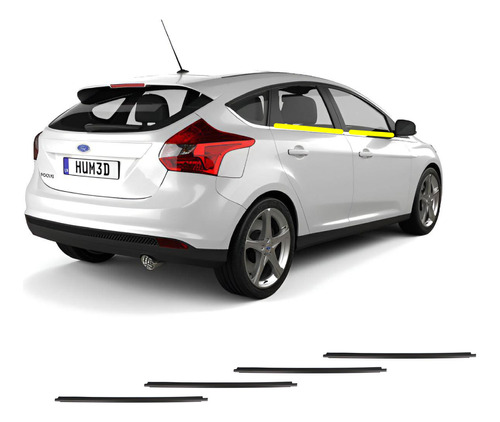 Juego Medias Colisas Exteriores Ford Focus 4p 2012/2016