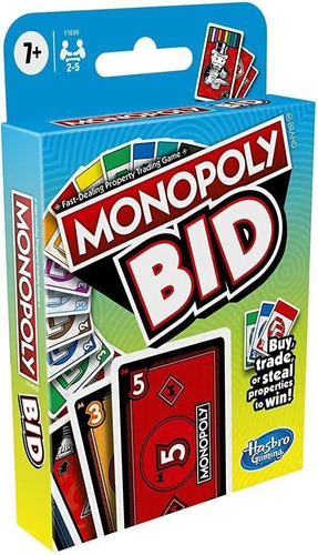 Jogo Monopoly Bid F1699 Hasbro