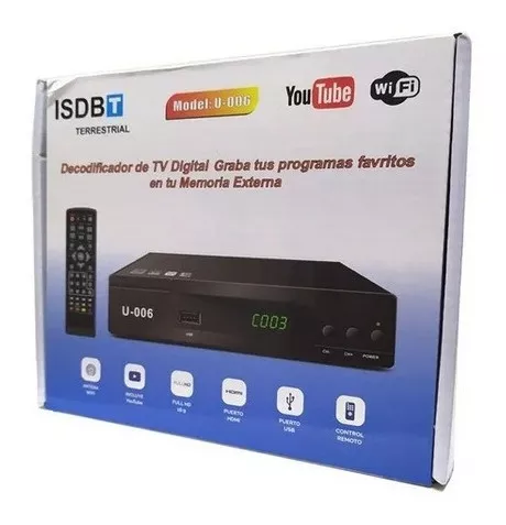 Decodificador Digital BRobotix HDTV AV 000544