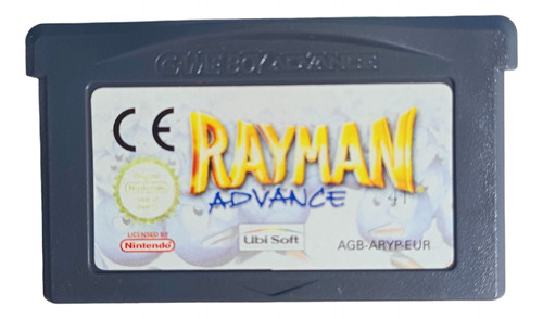 Rayman Advance Game Boy Advance Solo Cartucho