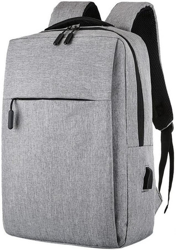 Imagen 2 de 10 de Mochila Resistente Anti Robo Impermeable Puerto Usb