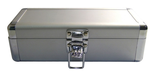 Imagen 1 de 4 de Estuche Caja Aluminio Anteojos Accesorios Bijouterie