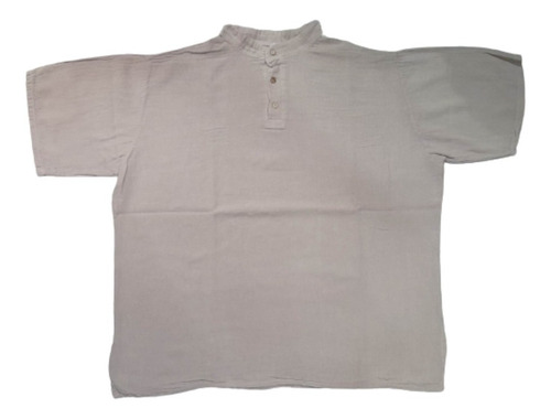 Imagen 2 de 4 de Kurta Camisa Camisola Hombre Artesanal Rustica Hippie Xl-xxl