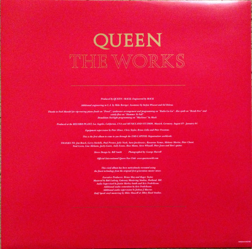 Vinilo Queen - The Works Nuevo Sellado