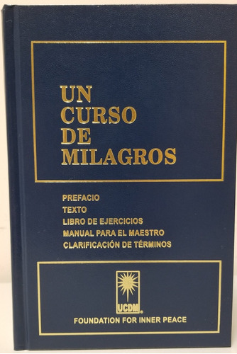 Un Curso De Milagros - Tapa Dura - Edicion De Lujo