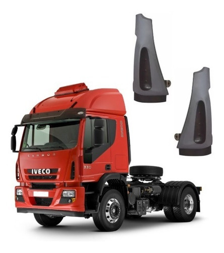 Lateral De Capot Para Iveco Tector Cursor Modelo Nuevo Fibra