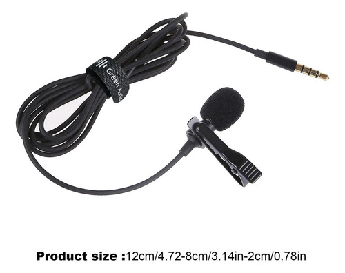 Para Micrófono De Solapa Micrófono Lavalier De Micrófono
