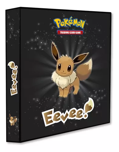 Álbum Pasta Fichário Pokemon Eevee Evoluções Reforçado