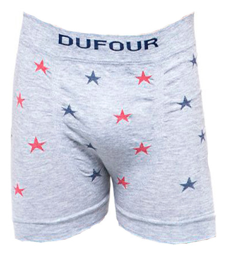 Cyber Monday Boxer Dufour Sin Costura Con Estrellas 11789 