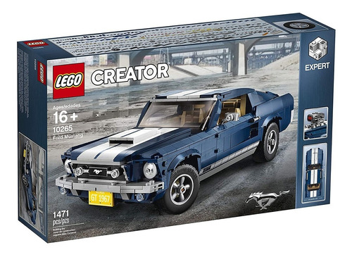 Juego De Bloques Lego Creator Ford Mustang 1471 Piezas Febo