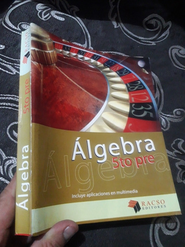 Libro Algebra Quinto Pre Coleccion Racso