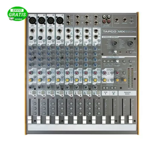 Mixer Consola Tapco Mix 260 Fx 12ch