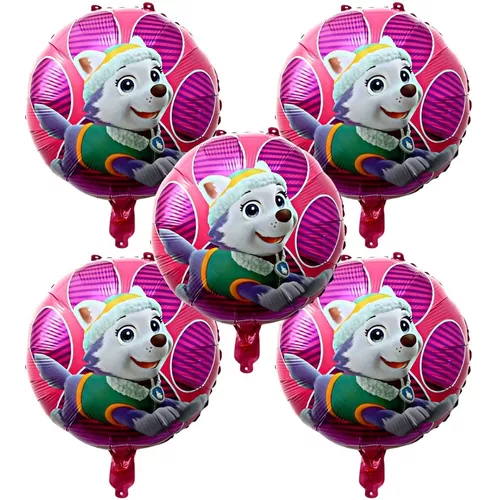 Pack Set Globos Everest Paw Patrol 45cm X 5u