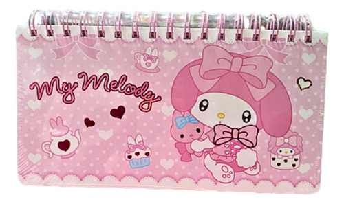 Libreta Planner Semanal Tapa Dura Kuromi+lapicera Regalo