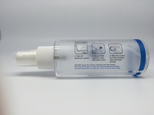 Kit Limpiador Para Pantallas Posh De 120 Mililitros