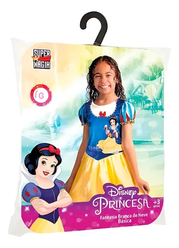 Fantasia Branca De Neve Basica G Super Magia