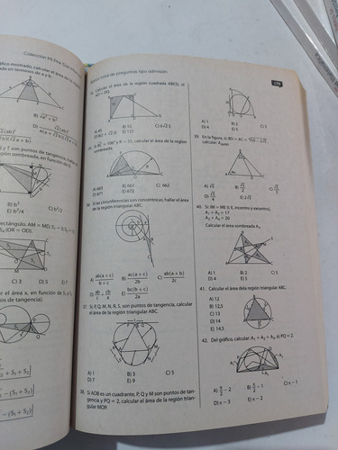 Libro Colección Banco De Preguntas Nivel San Marcos 5 Libros (Usado)