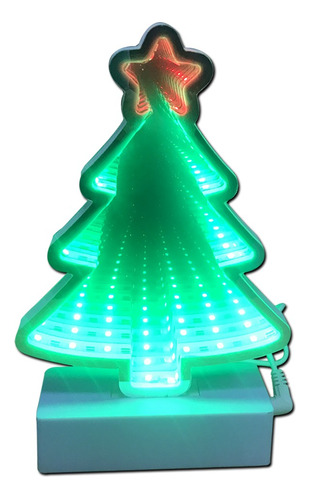 Figura Luminosa Arbol Gorro Papa Noel Navidad Pettish Online