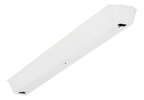 Calha Perfil Sobrepor 1x40w Para 1 Lampada Led 18/20w 120cm 110v/220v