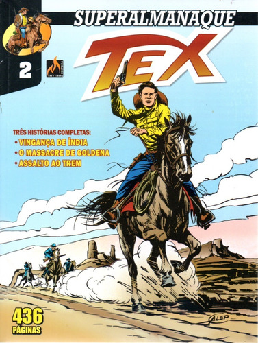 Imagem 1 de 1 de Superalmanaque Tex 2 - Formato Italiano - Mythos Bonellihq